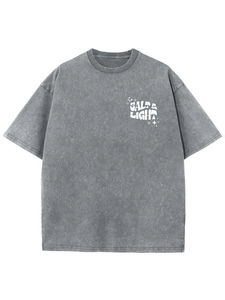 T-shirt en coton surdimensionné imprimé Salt & Light avec logo personnalisé, col rond, manches courtes, jersey tricoté, décontracté pour homme - Product Image 5