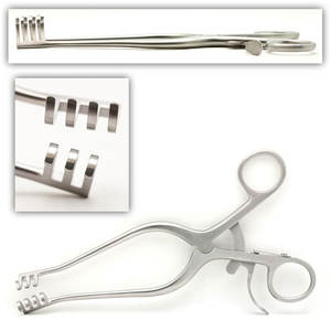 Retractores Weitlaner de Alta Calidad, Peso Ligero, Fabricación en Fábrica, Precio Razonable, 3x4 Dientes 5 - Product Image 1