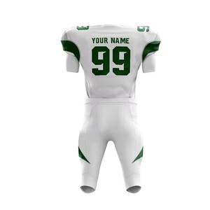 Tenue de football américain haut de gamme 100% polyester à séchage rapide, kits de football prêts pour le match, fabricant OEM, vente en gros en vrac, exportation - Product Image 5