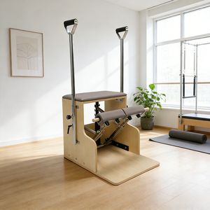 <span class=keywords><strong>Chaise</strong></span> de Pilates Wunda en bois pour l'amélioration de la <span class=keywords><strong>posture</strong></span>, équipement de <span class=keywords><strong>yoga</strong></span> et de Pilates pour entraînements à domicile - Product Image 4
