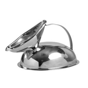 Urinoir féminin de qualité supérieure en acier inoxydable, portable, confortable, facile à nettoyer, idéal pour les cliniques et les hôpitaux - Product Image 3