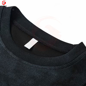 เสื้อยืดคอกลมแขนสั้นทรงบ็อกซี่ฟิตโอเวอร์ไซส์สำหรับผู้ชาย ผ้าฝ้าย 100% เนื้อหนา ระบายอากาศได้ดี เป็นมิตรกับสิ่งแวดล้อม สไตล์ลำลองแนวสตรีทแวร์ - Product Image 6