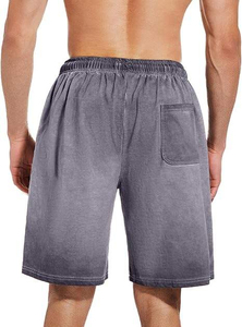 Shorts 100% Coton Délavé à l'Acide avec Poches Latérales pour Homme, Coupe Décontractée, Vintage, Effet Neige, Grammage Lourd, Prix Abordable, Personnalisation OEM - Product Image 6
