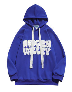 Factory-Rated Heavyweight 100% Cotton Blended Breathable Oversized Hoodie for WomenPuff Printed High Street Style for Winter - Product Image 6