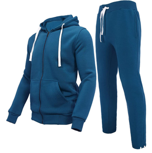 Sweat à capuche et pantalon long à fermeture éclair pour homme, de haute qualité et personnalisés - Product Image 1