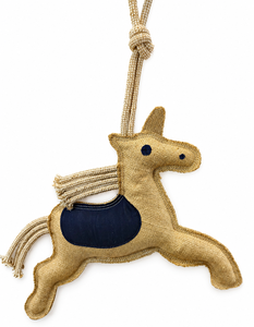 Horsekraft Direct, Proveedor Indio, Juguetes de Unicornio de Cuero de Ante, Juguete para Masticar para Caballos, Adorno Colgante de Dibujos Animados, Juguetes Flexibles para Todas las Estaciones - Product Image 4