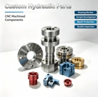 Connecteurs de conduites hydrauliques, composants usinés CNC pour les systèmes de transmission de puissance par fluides industriels