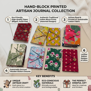 Cuadernos de Tela de Algodón Estampada con Cierres de Cuerda, 100 Hojas, Color Personalizado, Encanto Hecho a Mano y Estilo Práctico para Diarios y Regalos - Product Image 6