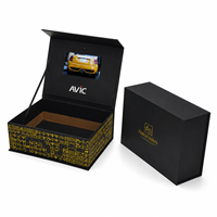 Boîte à vidéo numérique personnalisée avec écran LCD IPS de 7 pouces, boîte cadeau pour cadeau d'entreprise, publicité promotionnelle
