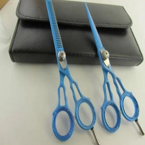 Hot Selling Stainless Steel <b>Barber</b> salon Shear & Hair Cutting Scissor Beauty Type Thinning Scissors <b>set</b> kit - Product Image 5