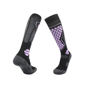 Calcetines de esquí térmicos de invierno para hombre y mujer, de algodón grueso y acolchado, ecológicos, con lazo, para senderismo, camping y jóvenes. - Product Image 3