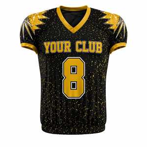 Uniforme de Fútbol Americano en Oferta, Nuevo Estilo Único, 100% Poliéster, Precio al por Mayor, Último Diseño - Product Image 3