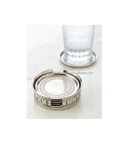 Posavasos decorativo de metal con diseño de filigrana hecho a mano por artesanos expertos para uso elegante en la mesa de la cocina del hogar - Product Image 6