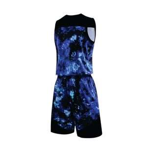 Diseña Tu Propio Uniforme de Baloncesto Transpirable de Secado Rápido, Uniforme Personalizado con Sublimación, Conjunto de Uniforme Masculino de Alta Calidad - Product Image 5