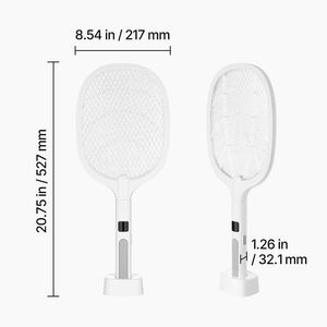 เครื่องไล่ยุงไฟฟ้าแบบมือถือ ใช้ได้ทั้งในบ้านและนอกบ้าน และไม้ตียุง - Product Image 6