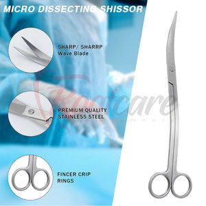 Premium Quality <b>Gum</b> Scissors Surgical Grade <b>Gum</b> Scissors Fine Tip <b>Gum</b> Scissors Accurate Cutting Dental <b>Gum</b> Scissors - Product Image 4