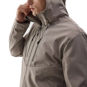 Veste Softshell pour homme fabriquée par des professionnels Conception de logo sur mesure Veste Softshell pour homme Couleur différente Personnalisée 2026 - Product Image 3