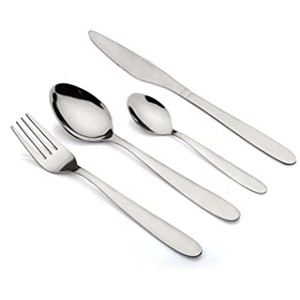 High Best Quality Handle Silverware Cutlery Set Amazing Flat Design Handle High Quality <b>Shell</b> Handle Silverware Cutlery Set - Product Image 4