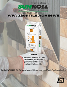 WFA 3205 SUNKOLL Acrylic Polymer Modified Double Components Powder Tile <b>Adhesive</b> Cement Based <b>Construction</b> Bonding Solution - Product Image 3
