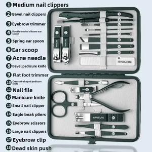 Juego de Cortaúñas de Acero Inoxidable de Alta Gama para Pies y Dedos, con Punta Afilada y Cuchilla Curva, Herramienta de Pedicura para Uso Doméstico - Product Image 2