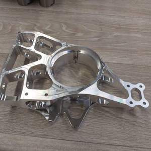 Piezas de aluminio mecanizadas por CNC de 5 ejes, servicios de fresado personalizado y electroerosión por hilo para componentes de equipos industriales y ensamblaje. - Product Image 3