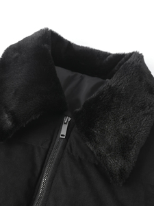 Vestes d'hiver matelassées pour hommes, coupe-vent, respirantes, en toile, à col montant, personnalisées et de haute qualité, prix de gros - Product Image 4