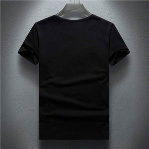 Heavyweight Distressed Rhinestone T Shirt Men Streetwear Graphic style Cotton Fashion Oversized Casual Top - Product Image 4