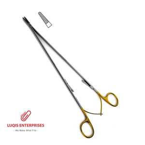 Diethrich Needle Holder <b>Tungsten</b> Carbide 1.0mm Jaw Stainless Steel Surgical Instrument Reusable Autoclavable 16cm - Product Image 4