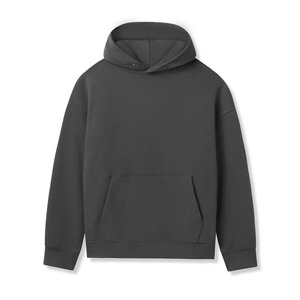 Sweat à capuche zippé pour homme 100% Coton molletonné épais, coupe classique, respirant, séchage rapide, pour le sport, l'entraînement et la gym, personnalisable avec logo - Product Image 2
