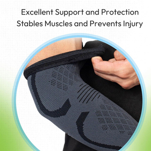 Al por mayor Mangas de compresión para codo con neopreno, soporte de compresión ajustable para gimnasio, levantamiento de pesas, powerlifting, CrossFit, entrenamiento de fuerza - Product Image 4