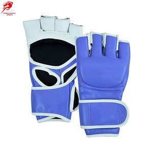 Guantes Profesionales de MMA para Combate, Duraderos, con Dedos Descubiertos, Acolchado Suave y Ajuste Seguro, para Venta en Línea - Product Image 1