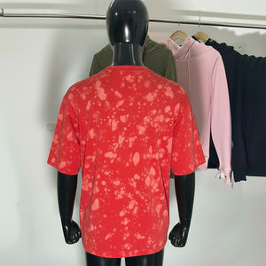 T-shirt Streetwear Boxy Personnalisé Effet Vieilli Coton Haute Qualité Impression à la Demande Lavage Acide T-shirt Graphique - Product Image 3