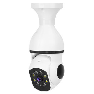 1Pc E27 fotocamera con lampadina WiFi 1080P FHD WiFi IP Pan sistema di sorveglianza di sicurezza Audio bidirezionale Full Color visione notturna allagamento - Product Image 5