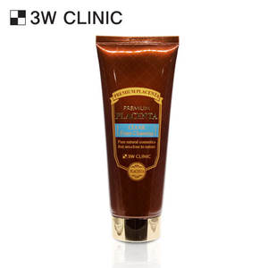 Espuma Limpiadora Facial 3W Clinic Premium Placenta Clear 180ml - Product Image 1