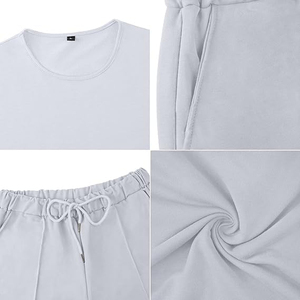 Ensemble de vêtements de sport légers d'été à prix d'usine, haute élasticité, respirant, tenue athlétique, vente directe, séchage rapide - Product Image 3