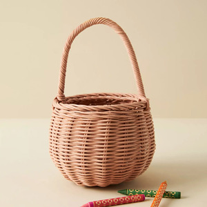 Adorables cestas de regalo de ratán, regalos para baby shower, almacenamiento, suministro al por mayor, cesta ecológica - Product Image 6