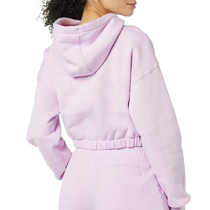Made In Pakistan High Quality Best Material Women <b>Crop</b> <b>Top</b> Hoodies Windproof 100% Cotton/Polyester Women <b>Crop</b> <b>Top</b> Hoodies - Product Image 3