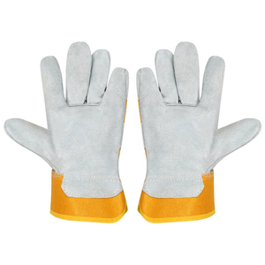 Gants de sécurité industriels réutilisables en cuir de chèvre Sunland Leather ZBA-0001, design personnalisé, chauds, anti-chaleur, antidérapants, élastiques - Product Image 4