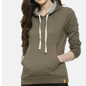 Sudadera con Capucha para Mujer, Buen Material, Precio Accesible, Último Estilo, Color Sólido, Colores Personalizados, Alta Calidad - Product Image 3