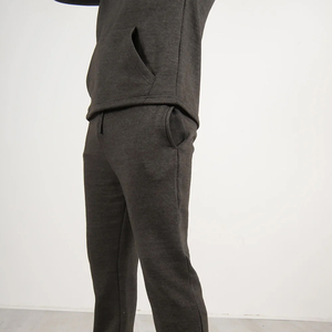 Ensemble de survêtement mode pour homme : sweat à capuche et pantalon de survêtement surdimensionnés, personnalisables, pour l'hiver - Product Image 2
