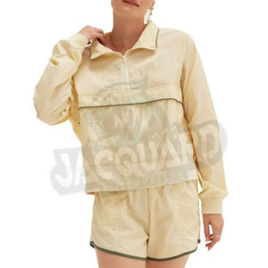 Ensemble de survêtement coupe-vent réversible 100 % polyester, style vintage, deux pièces, personnalisé OEM - Product Image 6