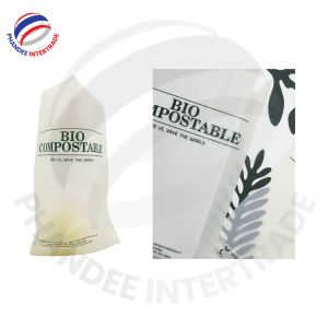Bolsa de transporte de taza verde biocompostable duradera personalizable para cafeterías bebidas jugo para llevar embalaje para - Product Image 3
