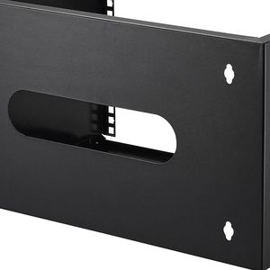 Rack di rete a parete 18U, 42U, portata massima 22,68 kg, profondità 19 pollici, con dadi per rack server, spazio 6U, profondità 14 pollici/355,6 mm, montaggio a parete - Product Image 5