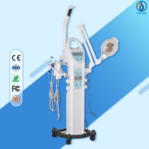 Vaporizador Facial con Lámpara <span class=keywords><strong>de</strong></span> Aumento, Rejuvenecimiento <span class=keywords><strong>de</strong></span> la Piel, Exfoliante, Lifting Facial, Limpieza Facial, 9 en 1, Máquina <span class=keywords><strong>de</strong></span> Oxígeno ABS - Product Image 2