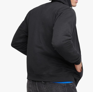 เสื้อฮู้ดซิปผู้ชาย ผ้าฝ้าย 100% ผ้าฟลีซสำหรับฤดูหนาว ซิปเต็มตัว ปักลาย พิมพ์ลายดิจิทัล เป็นมิตรกับสิ่งแวดล้อม ระบายอากาศได้ดี - Product Image 2