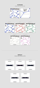 LE SSERAFIM - [ ANTIFRAGILE ] 2ème mini-album (VERSION COMPACTE) ALBUM KPOP BEST-SELLER CORÉE - Product Image 4