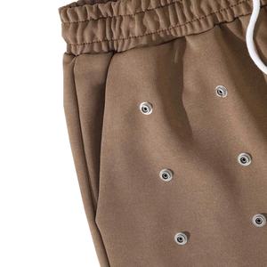 2025 partout bouton Shorts été personnalisé taille haute Baggy survêtement Denim Shorts coton hommes sweat Shorts pour homme - Product Image 3