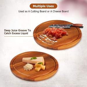 Tabla de Cortar de Madera India Hecha a Mano para una Preparación Precisa de Alimentos con Construcción Duradera y Acabado Elegante - Product Image 3