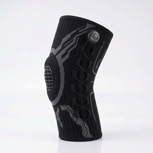Soporte de Rodilla Ajustable de Tejido con Cierre de Gancho y Bucle, Protección Profesional, Seguridad Deportiva, Tejido Transpirable y Suave para Uso Universal - Product Image 3
