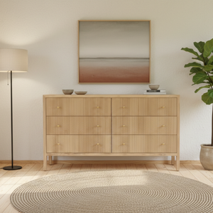 Aparador de Madera Maciza de Teca de Diseño Europeo Moderno, Mueble para TV con Acabado Personalizado para Sala de Estar - Product Image 1